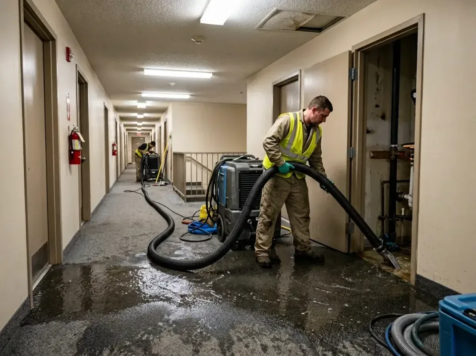 multi-unit-apartment-hallway-f-005 — frequently asked questions, Emergency Burst Pipe Water Extraction & Removal in Monmouth…